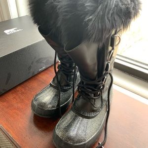 Sorel Joan of Arctic Shearling Leather Boots
